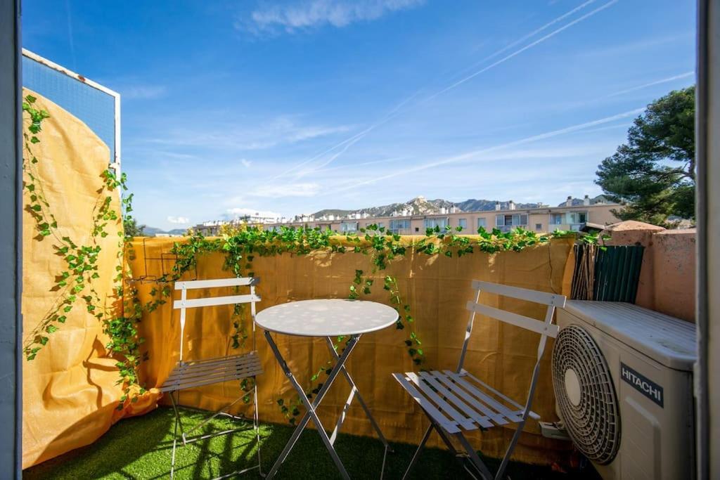 Air-Conditioned Apartment Sleeps 4 To 6 Parking Marseille Eksteriør bilde