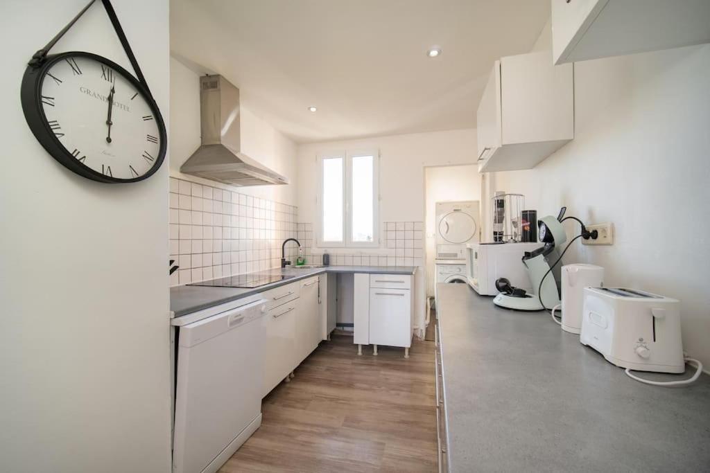 Air-Conditioned Apartment Sleeps 4 To 6 Parking Marseille Eksteriør bilde